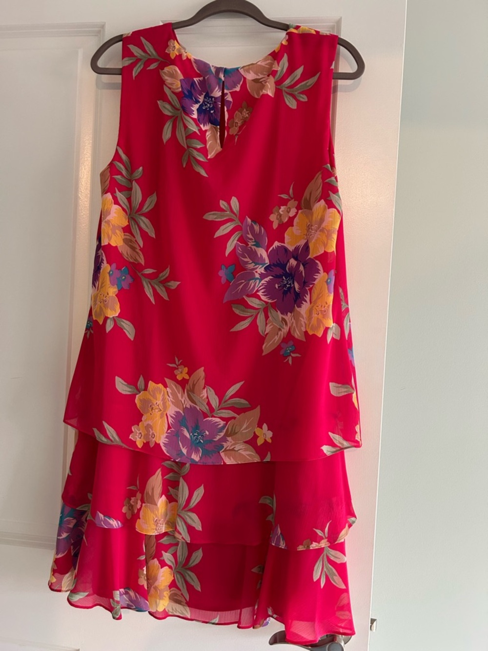 Ralph Lauren Hot Pink Floral Dress - Picture 5 of 7